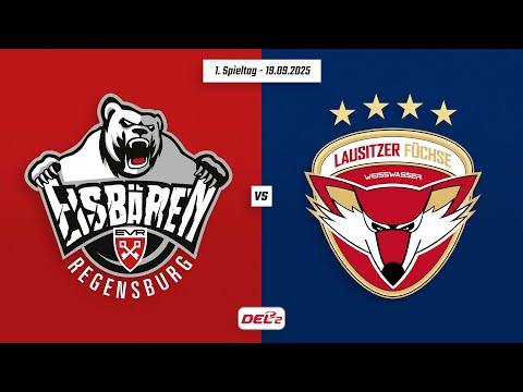 1. Spieltag DEL2 | Eisbären Regensburg vs. Lausitzer Füchse | Game Highlights
