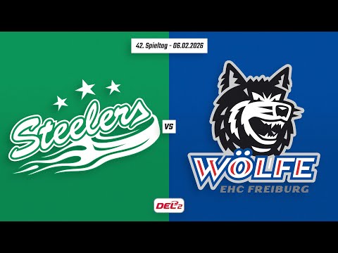 42. Spieltag DEL2 | Bietigheim Steelers vs. EHC Freiburg | Game Highlights