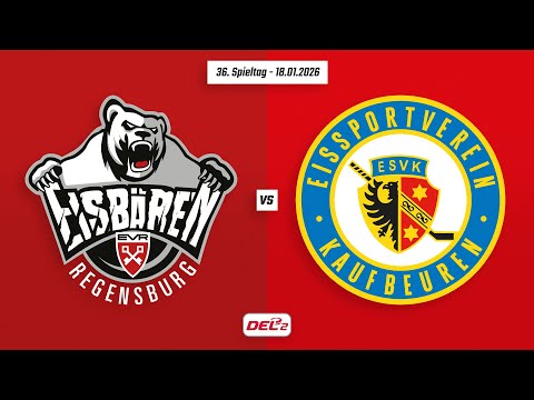 36. Spieltag DEL2 | Eisbären Regensburg vs. ESV Kaufbeuren | Game Highlights