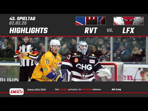 DEL2 Game Highlights Spieltag 43: Ravensburg Towerstars vs. Lausitzer Füchse