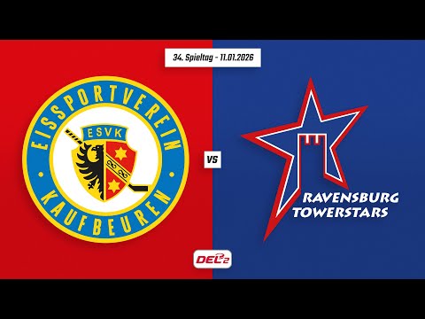 34. Spieltag DEL2 | ESV Kaufbeuren vs. Ravensburg Towerstars | Game Highlights