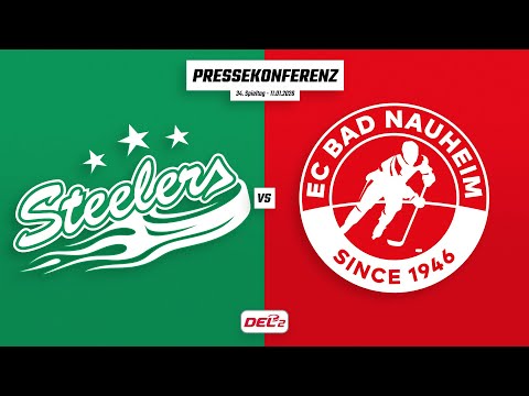 Pressekonferenz 34. Spieltag | Bietigheim Steelers gegen EC Bad Nauheim