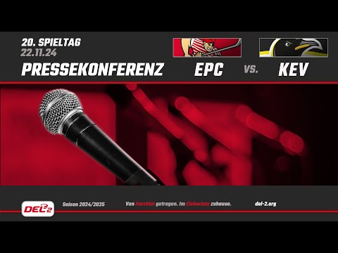 Pressekonferenz Spieltag 20: Eispiraten Crimmitschau vs. Krefeld Pinguine