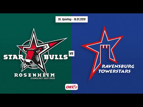 35. Spieltag DEL2 | Starbulls Rosenheim vs. Ravensburg Towerstars | Game Highlights