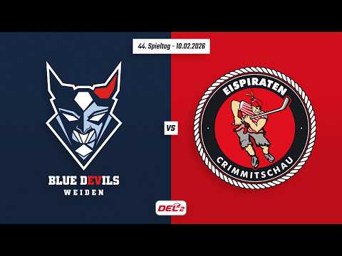 44. Spieltag DEL2 | Blue Devils Weiden vs. Eispiraten Crimmitschau | Game Highlights