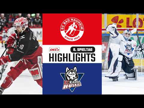 8. Spieltag | EC Bad Nauheim vs. EC Kassel Huskies | DEL2 Saison 2026/27