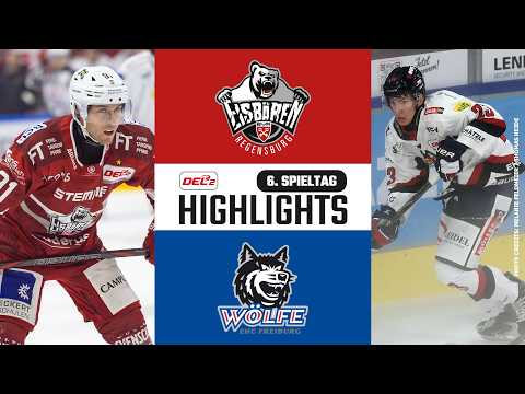 6. Spieltag | Eisbären Regensburg vs. EHC Freiburg | DEL2 Saison 2026/27