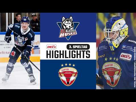 3. Spieltag | EC Kassel Huskies vs. Lausitzer Füchse | DEL2 Saison 2026/27