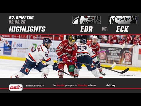 ​DEL2 Game Highlights Spieltag 52: Eisbären Regensburg vs. EC Kassel Huskies