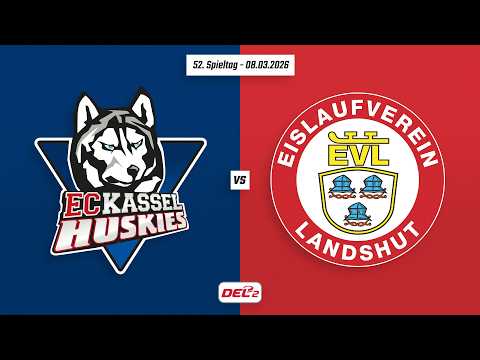 52. Spieltag DEL2 | EC Kassel Huskies vs. EV Landshut | Game Highlights