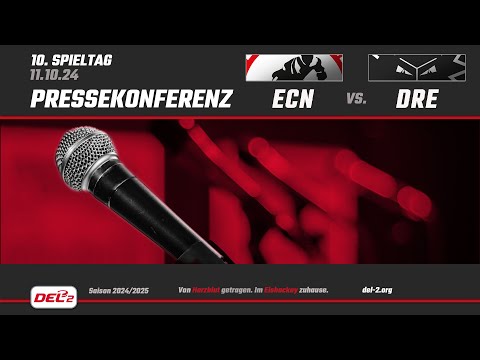 Pressekonferenz Spieltag 10: EC Bad Nauheim vs. Dresdner Eislöwen