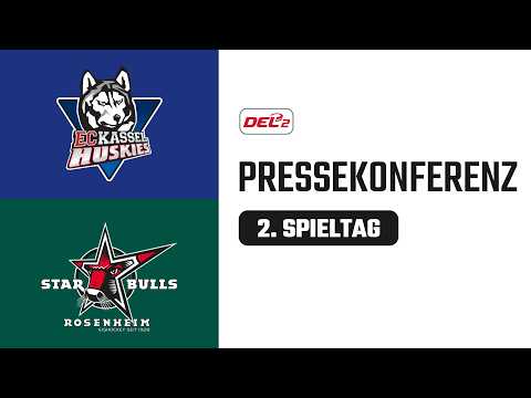 Pressekonferenz 2. Spieltag | EC Kassel Huskies vs. Starbulls Rosenheim | DEL2 Saison 2026/27