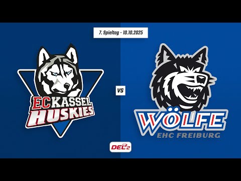 7. Spieltag DEL2 | EC Kassel Huskies vs. EHC Freiburg | Game Highlights