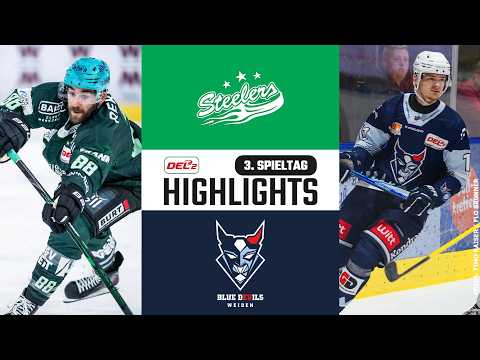 3. Spieltag | Bietigheim Steelers vs. Blue Devils Weiden | DEL2 Saison 2026/27