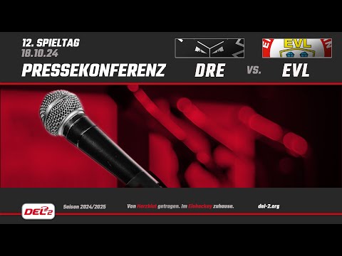Pressekonferenz Spieltag 12: Dresdner Eislöwen vs.  EV Landshut