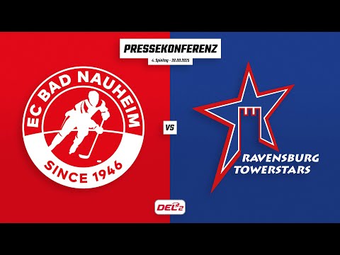 Pressekonferenz 4. Spieltag | EC Bad Nauheim - Ravensburg Towerstars