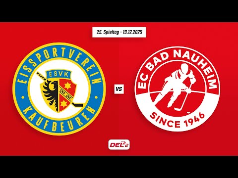 25. Spieltag DEL2 | ESV Kaufbeuren vs. EC Bad Nauheim | Game Highlights