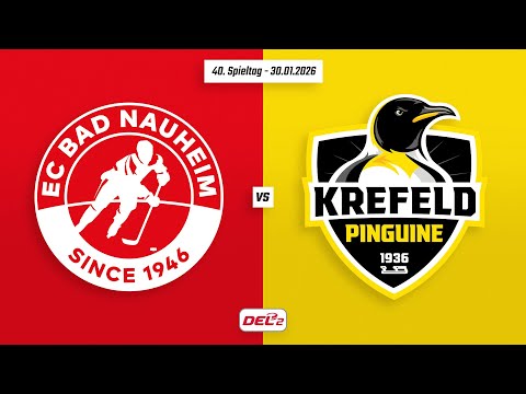 40. Spieltag DEL2 | EC Bad Nauheim vs. Krefeld Pinguine | Game Highlights