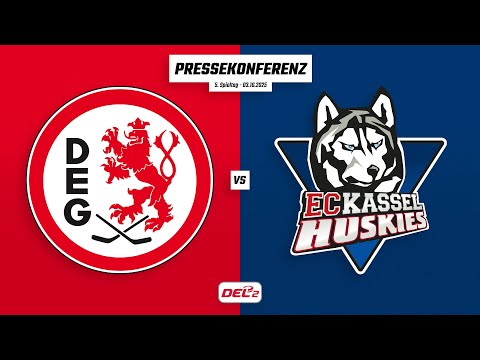 Pressekonferenz 5. Spieltag | Düsseldorfer EG - EC Kassel Huskies