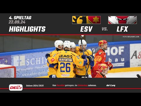 Game Highlights Spieltag 4: ESV Kaufbeuren vs. Lausitzer Füchse