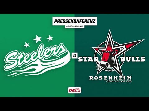 Pressekonferenz 4. Spieltag | Bietigheim Steelers - Starbulls Rosenheim