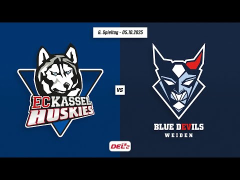 6. Spieltag DEL2 | EC Kassel Huskies vs. Blue Devils Weiden | Game Highlights