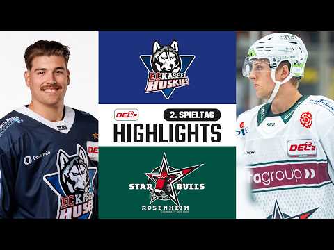 2. Spieltag | EC Kassel Huskies vs. Starbulls Rosenheim | DEL2 Saison 2026/27