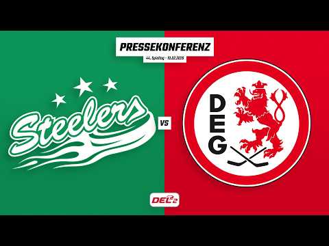 Pressekonferenz 44. Spieltag | Bietigheim Steelers - Düsseldorfer EG