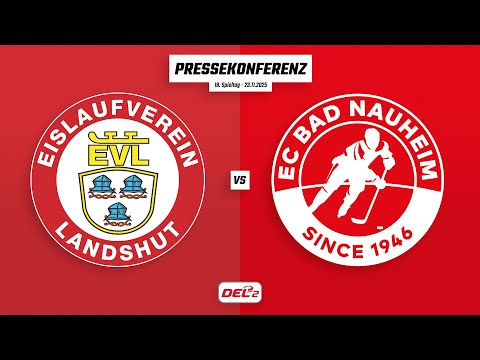 Pressekonferenz 18. Spieltag | EV Landshut - EC Bad Nauheim