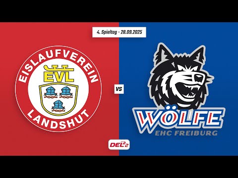 4. Spieltag DEL2 | EV Landshut vs. EHC Freiburg | Game Highlights