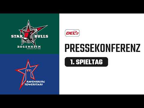 Pressekonferenz 1. Spieltag | Starbulls Rosenheim vs. Ravensburg Towerstars | DEL2 Saison 2026/27