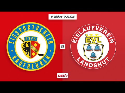 11. Spieltag DEL2 | ESV Kaufbeuren vs. EV Landshut | Game Highlights