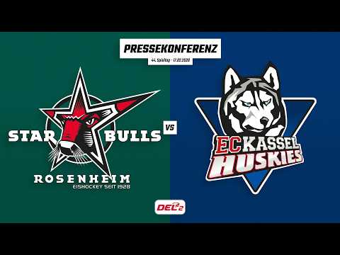 Pressekonferenz 44. Spieltag | Starbulls Rosenheim - EC Kassel Huskies
