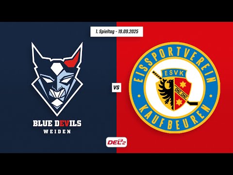 1. Spieltag DEL2 | Blue Devils Weiden vs. ESV Kaufbeuren | Game Highlights