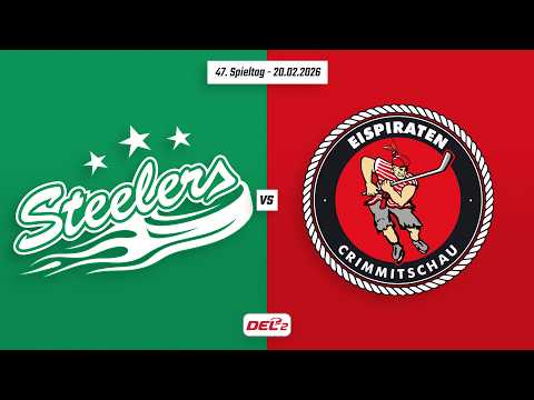 47. Spieltag DEL2 | Bietigheim Steelers vs. Eispiraten Crimmitschau | Game Highlights