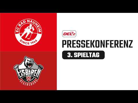 Pressekonferenz 3. Spieltag | EC Bad Nauheim vs. Blue Devils Weiden | DEL2 Saison 2026/27