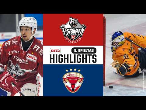 8. Spieltag | Eisbären Regensburg vs. Lausitzer Füchse | DEL2 Saison 2026/27