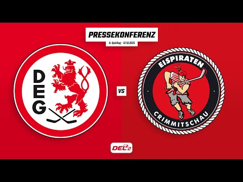 Pressekonferenz 8. Spieltag | Düsseldorfer EG - Eispiraten Crimmitschau
