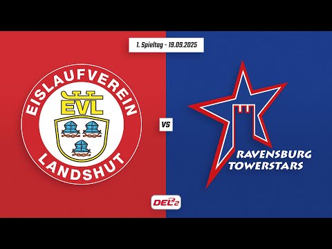 1. Spieltag DEL2 | EV Landshut vs. Ravensburg Towerstars | Game Highlights