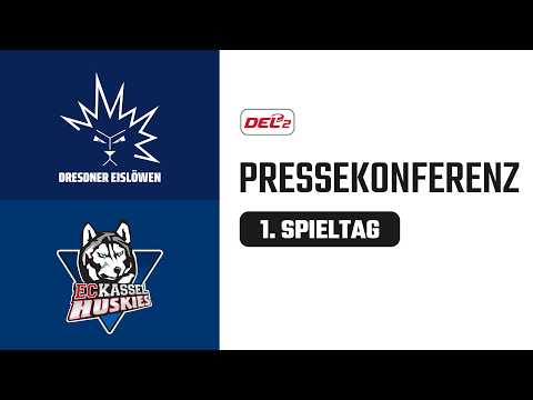 Pressekonferenz 1. Spieltag | Dresdner Eislöwen vs. EC Kassel Huskies | DEL2 Saison 2026/27