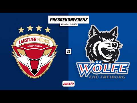 Pressekonferenz 46. Spieltag | Lausitzer Füchse - EHC Freiburg