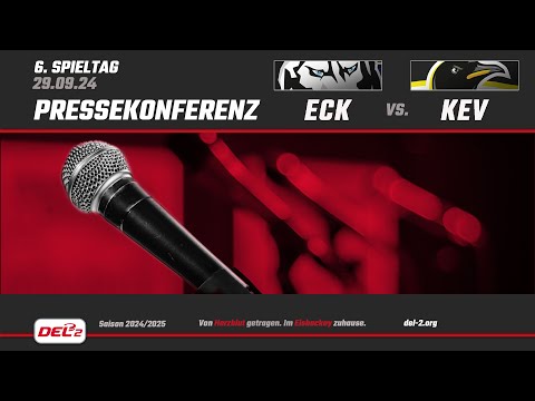 Pressekonferenz Spieltag 6:  EC Kassel Huskies vs. Krefeld Pinguine