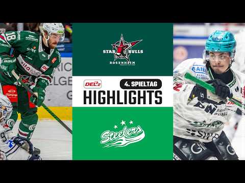 4. Spieltag | Starbulls Rosenheim vs. Bietigheim Steelers | DEL2 Saison 2026/27