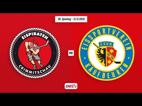 26. Spieltag DEL2 | Eispiraten Crimmitschau vs. ESV Kaufbeuren | Game Highlights