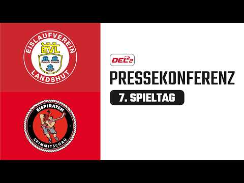 Pressekonferenz 7. Spieltag | EV Landshut vs. Eispiraten Crimmitschau | DEL2 Saison 2026/27
