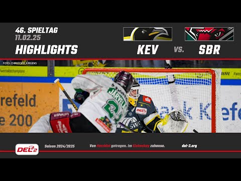 ​DEL2 Game Highlights Spieltag 46: Krefeld Pinguine vs. Starbulls Rosenheim