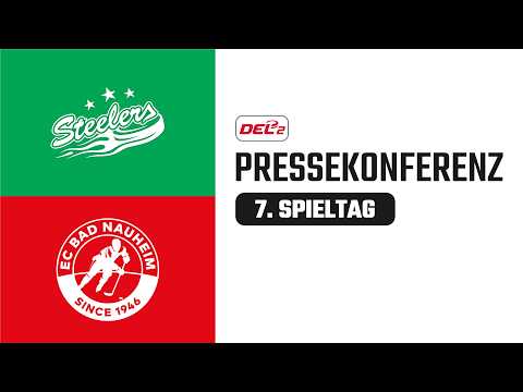 Pressekonferenz 7. Spieltag | Bietigheim Steelers vs. EC Bad Nauheim | DEL2 Saison 2026/27