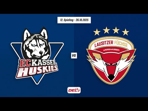 12. Spieltag DEL2 | EC Kassel Huskies vs. Lausitzer Füchse | Game Highlights