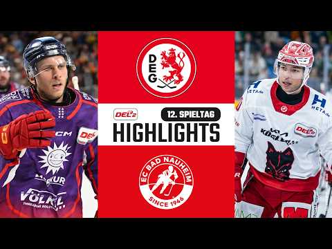 12. Spieltag | Düsseldorfer EG vs. EC Bad Nauheim | DEL2 Saison 2026/27