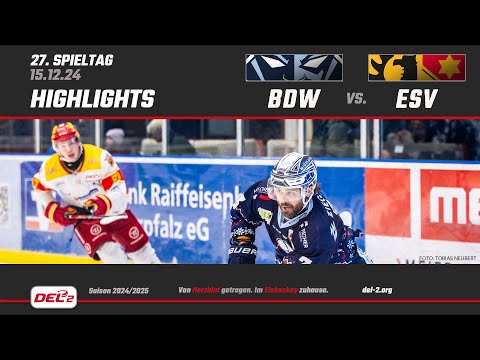 Game Highlights Spieltag 27: Blue Devils Weiden vs. ESV Kaufbeuren